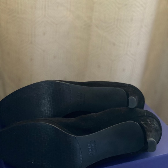 Stuart Weitzman Forsure Black Suede pump size 9 - Picture 3 of 5